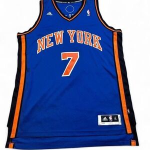 Adidas New York Knicks Carmelo Anthony 7 Swingman Jersey Large Stitched READ